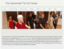 Tablet Screenshot of gainesvilletaichi.com